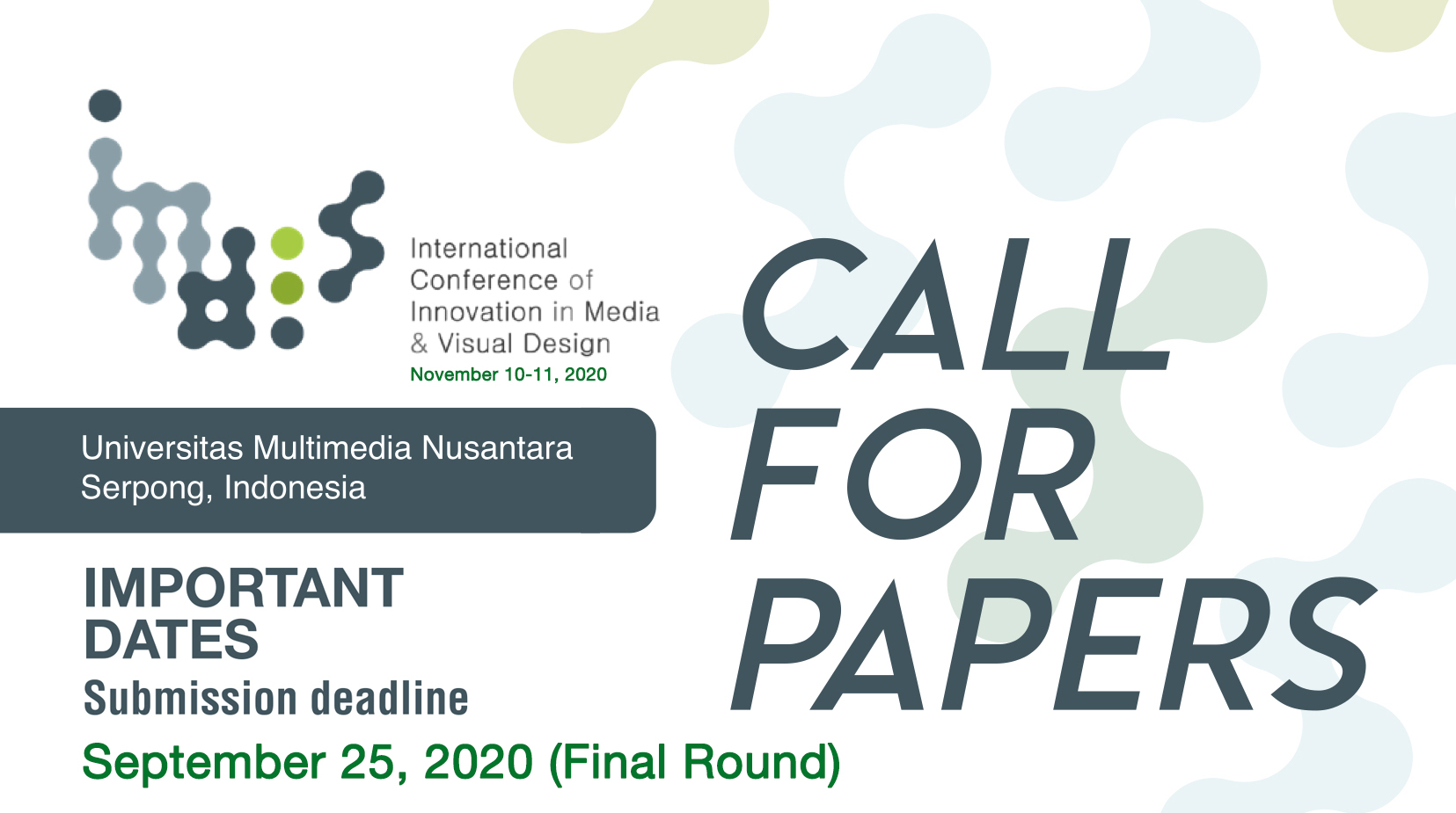 Call for Paper IMDES